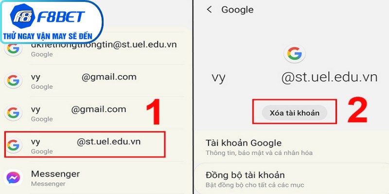 Hình thức đồng bộ tài khoản Google mang lại tốc độ thiết lập tài khoản nhanh
